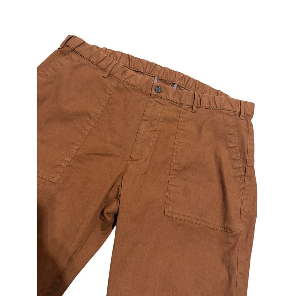Proper Cloth Cotton Linen Stretch Chino Pants Size 42 Inseam 32 - Picture 3 of 9